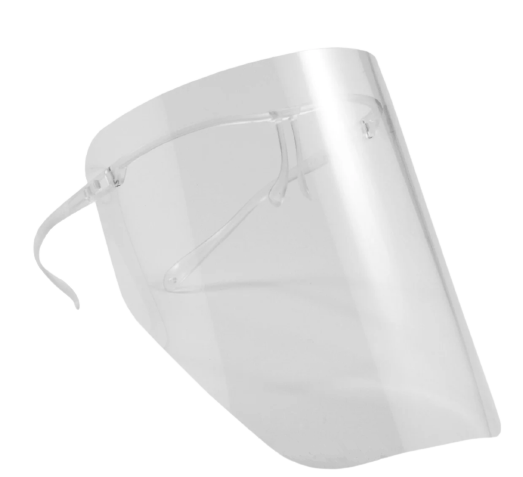 Захисний щиток з оправою.